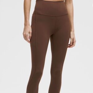 Lululemon Align high rise legging size 6 color Java